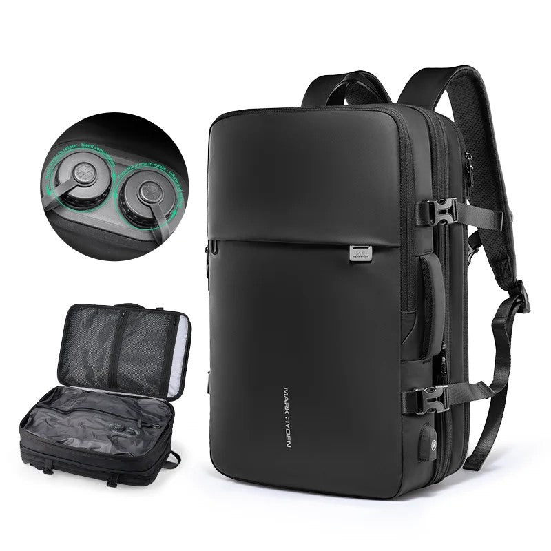 EXPANDER AIR: Compression Travel Laptop Backpack