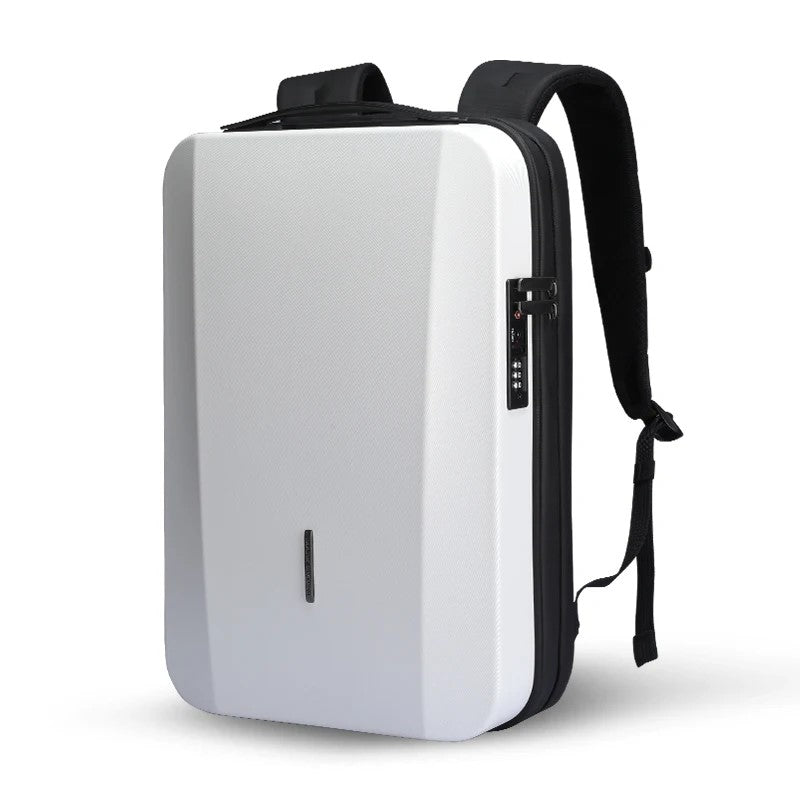 antonio anti theft usb charging travel backpack The Voyages Anti-Theft Small with XL Water Bottle Pocket TA44 Carefully crafted with our classic canvas and the highest quality leather BUSINESS BACKPACK Brown